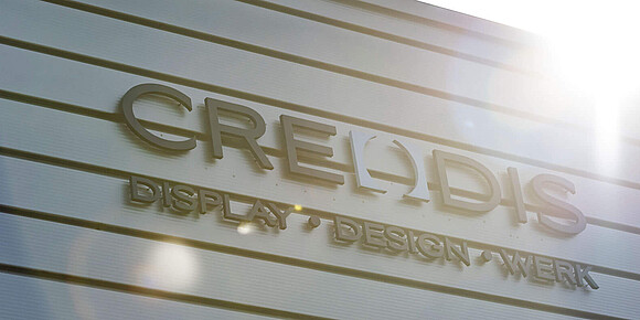Logo am Creodis-Gebäude