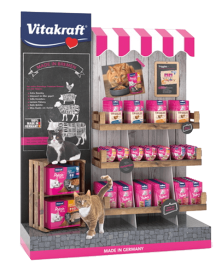 Vitakraft-Gondelkopfdisplay von Creodis