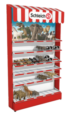 Schleich-Gondelkopfdisplay von Creodis