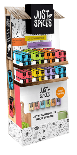 Just-Spices-Display von Creodis